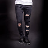 ripped jeans, mens ripped jeans, black ripped jeans
