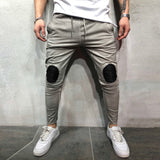 Knee Patched Fashion Jogger 3680