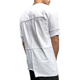 Raw Edge Patched T-Shirt 3698