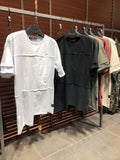 Raw Edge Patched T-Shirt 3698